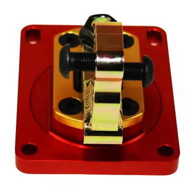 Qwik Stik Shifter, T56, TR6060, (T-5 S10, Camaro), Square Base, 2" Back Offset